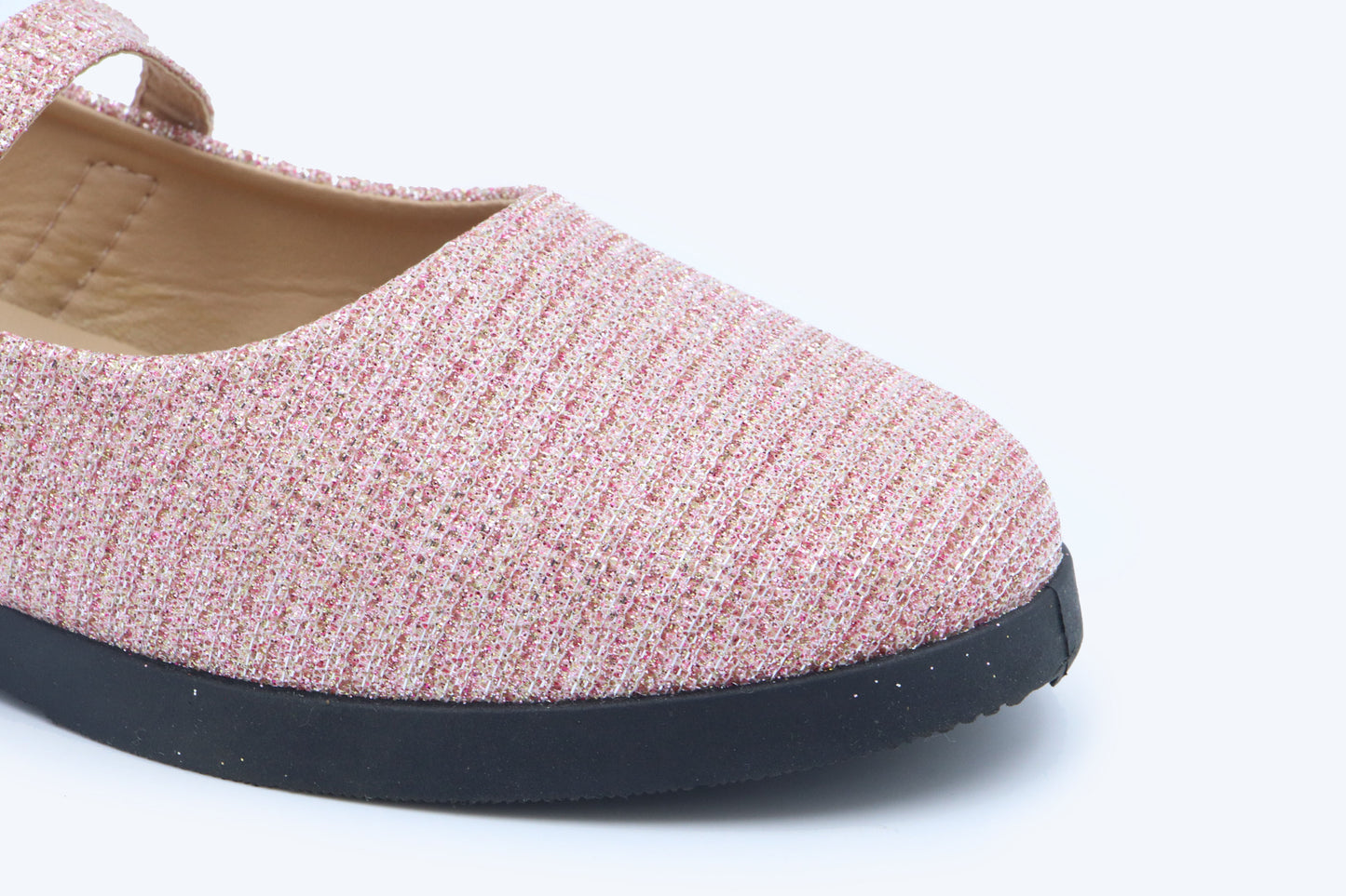 Pink Strap Gleam Shoes