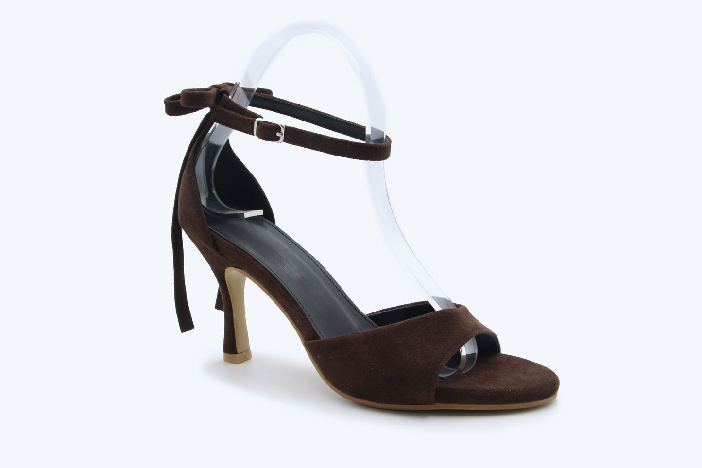 Brown Chic Bow Heel
