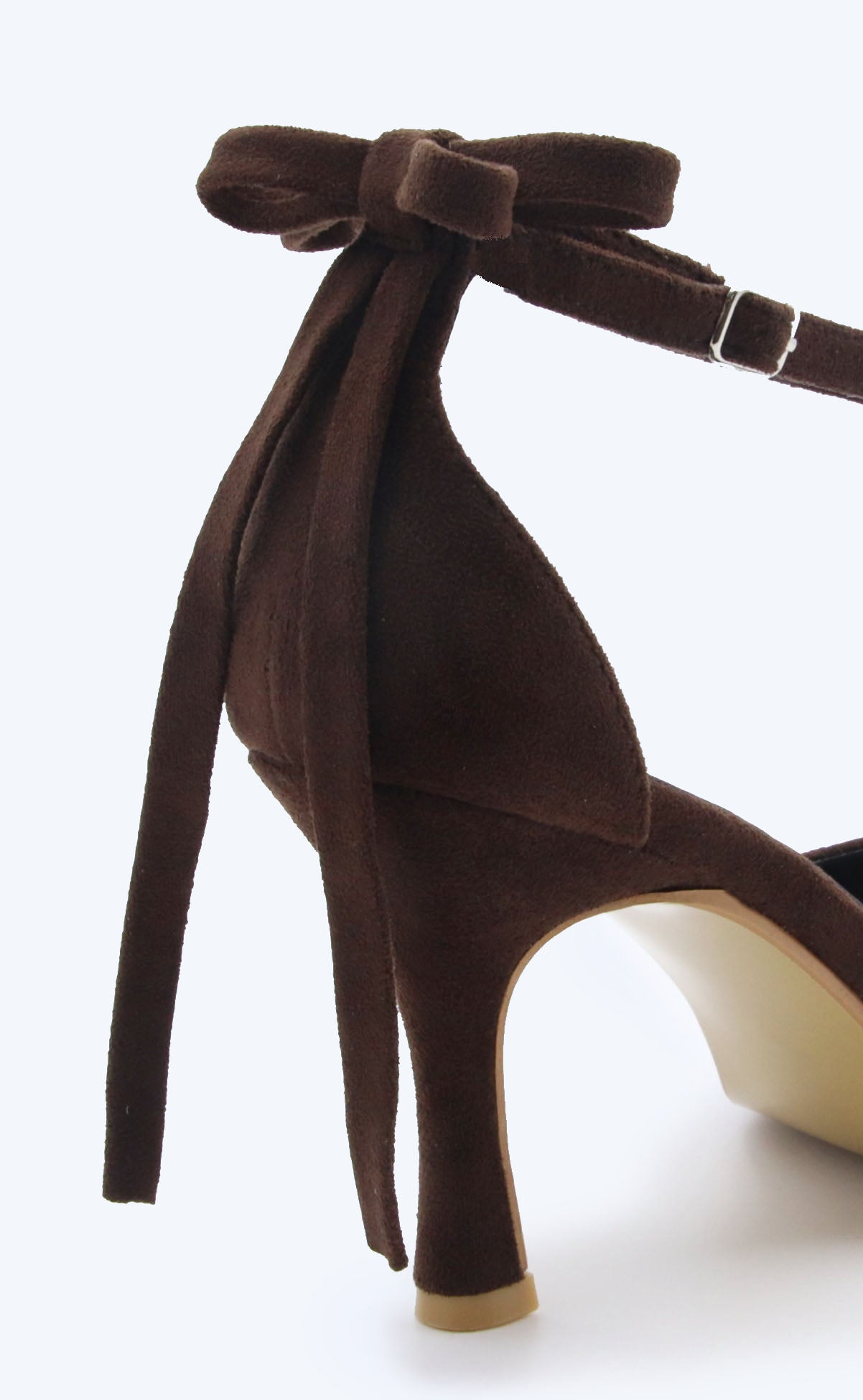 Brown Chic Bow Heel
