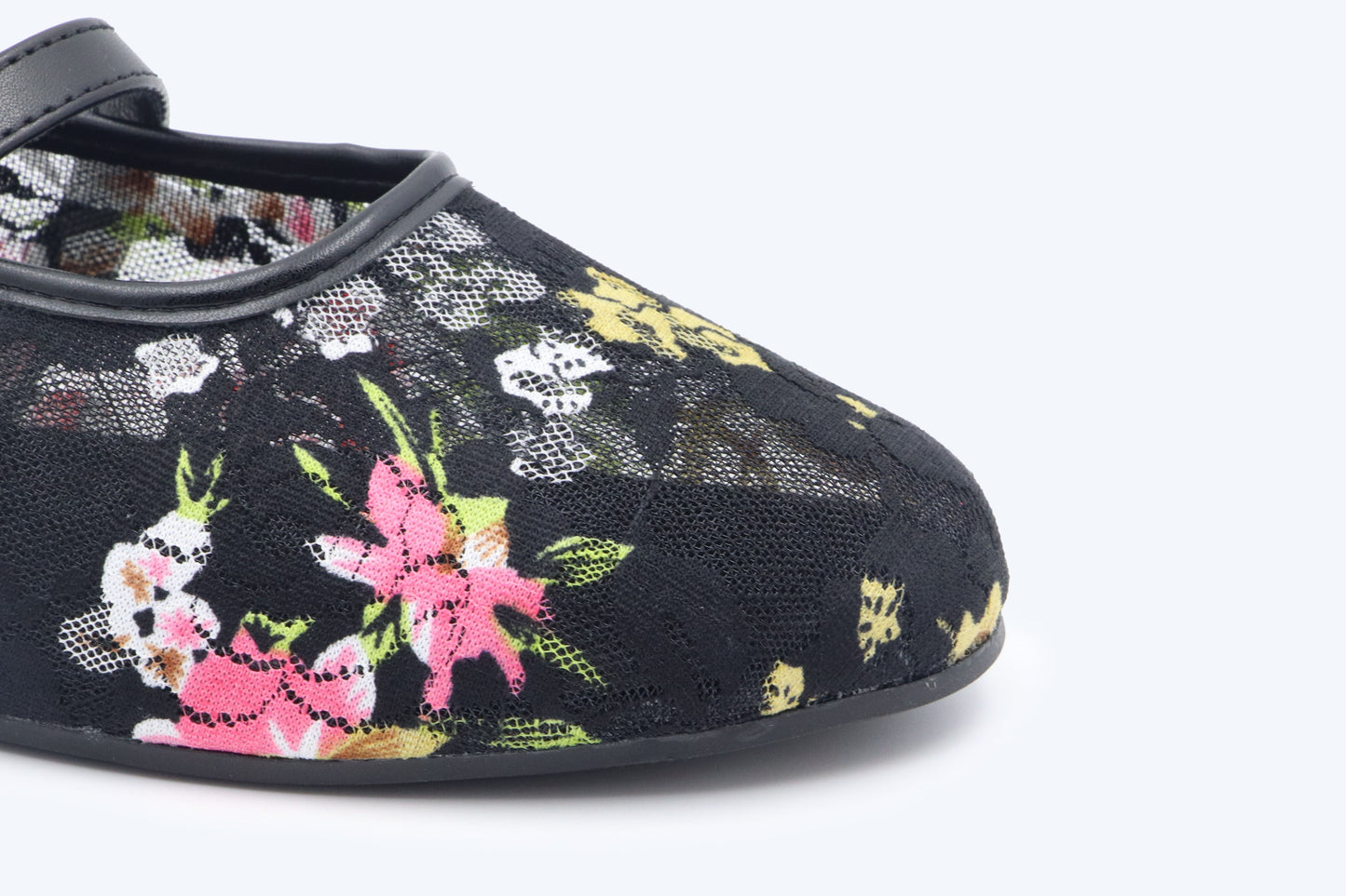 Black Vina Curve Flat