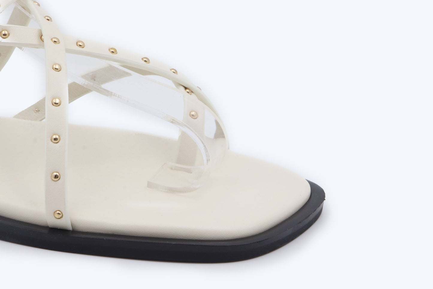 Cream Stella Edge Flat