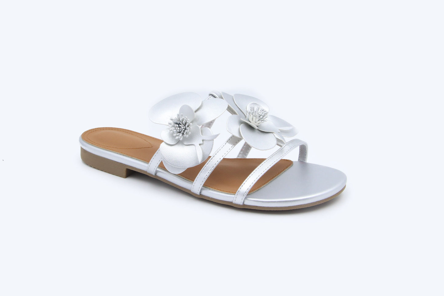 Silver Etoile Step Heel