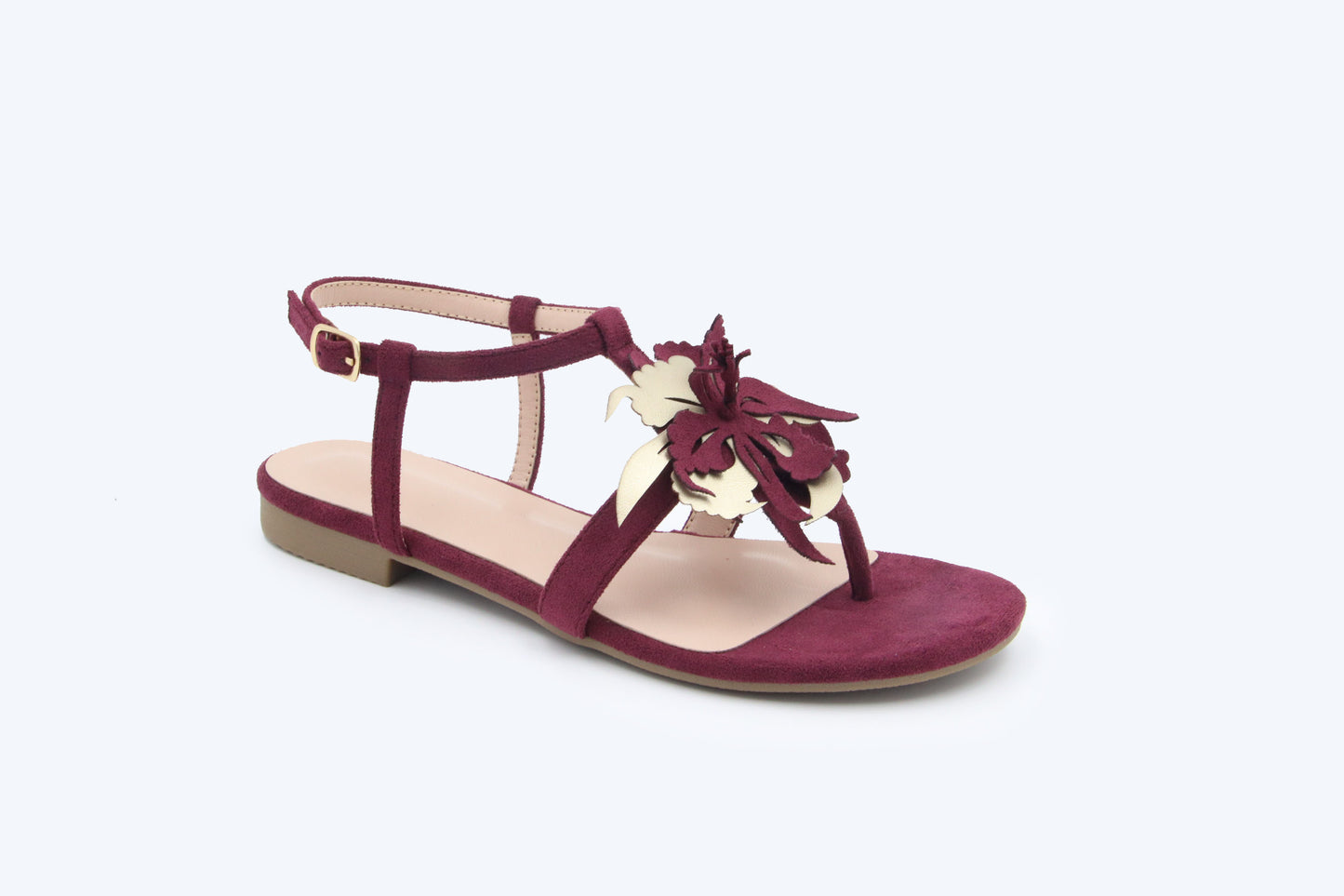 Marron Luxe Petal Heel