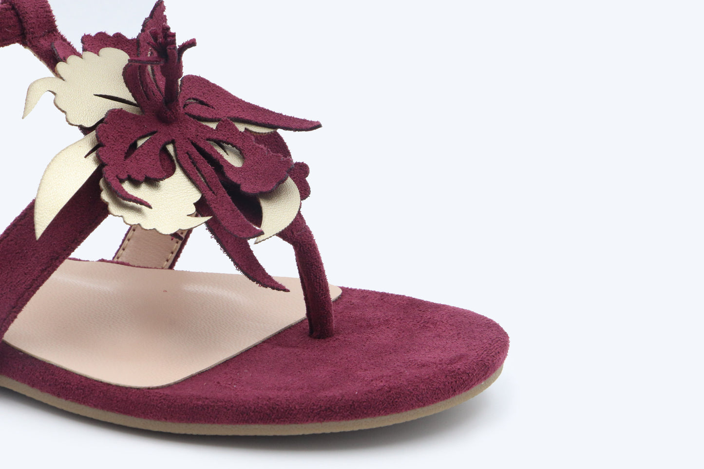 Marron Luxe Petal Heel