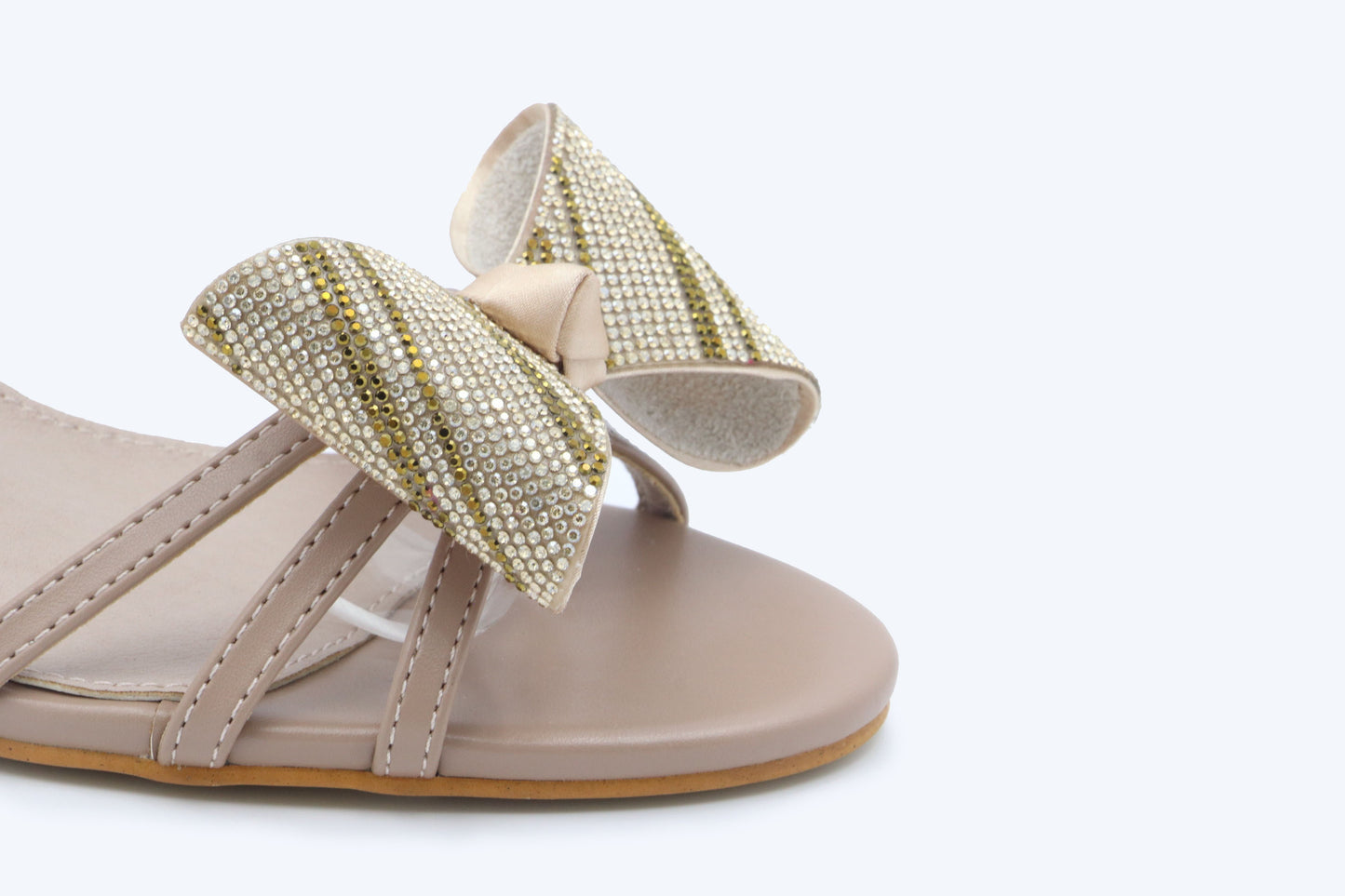Nude Etoile Bow Heel