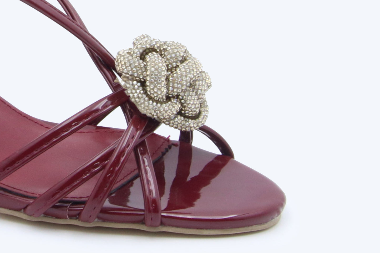 WineRed Orbit Step Heel