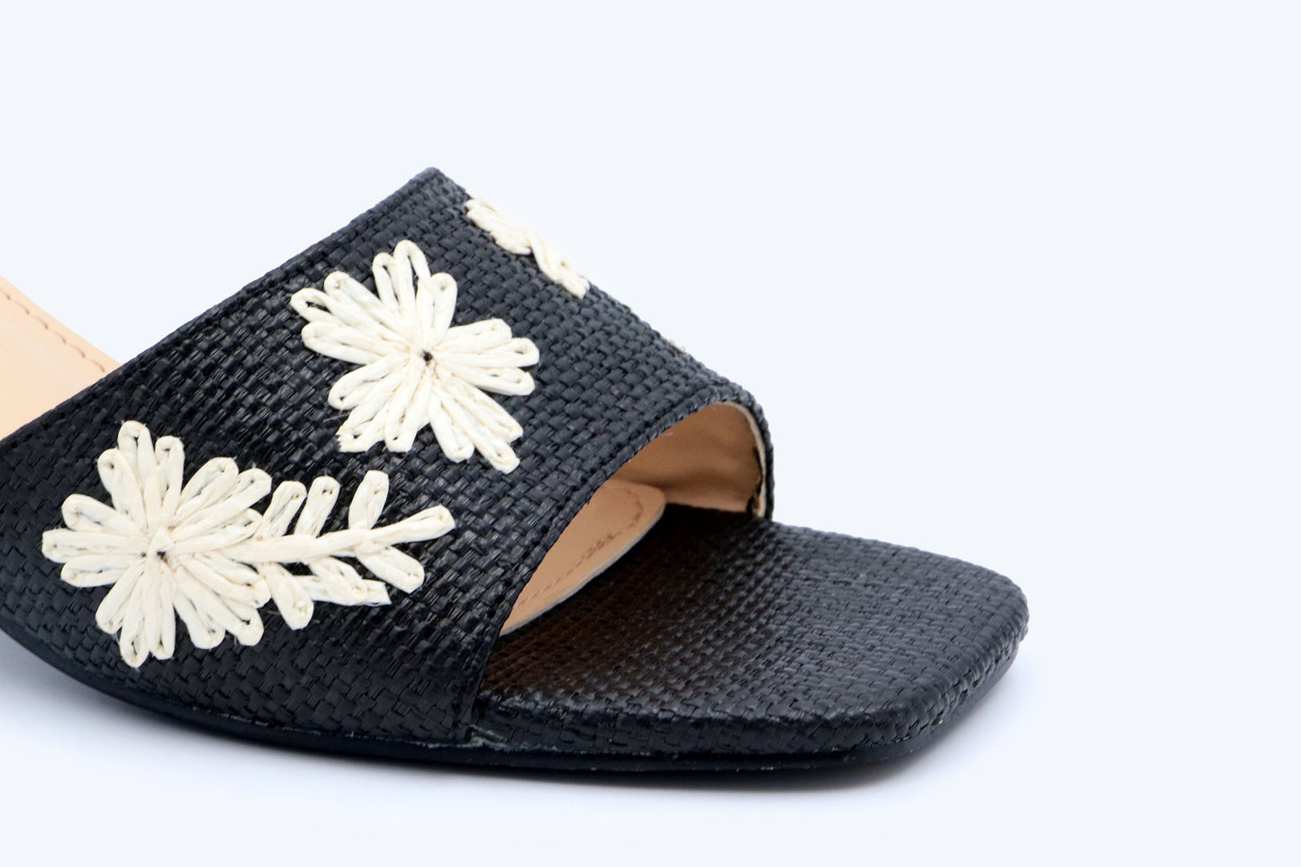 White Bold Trace Sandal