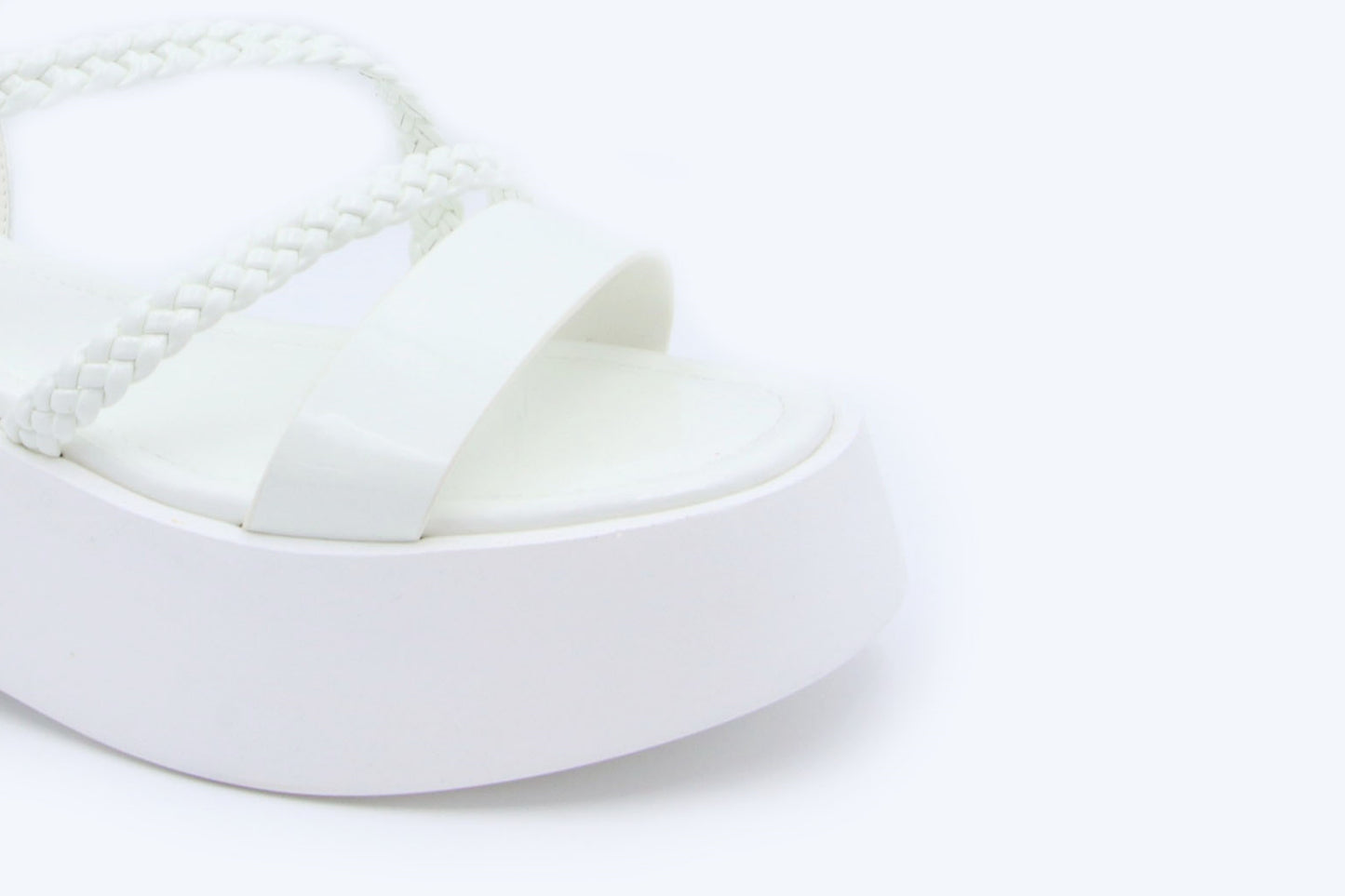 White Soleil Chic Heel