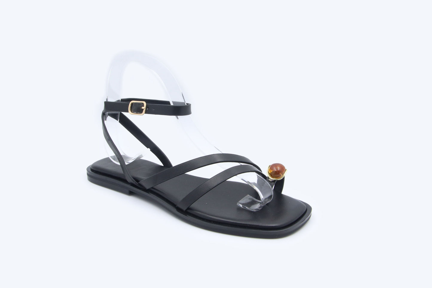 Black Crimson Step Flat
