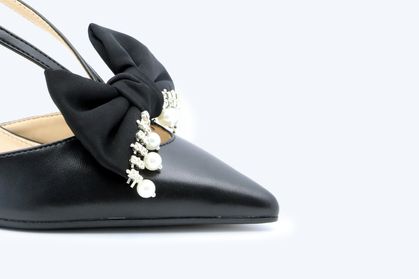 Black Bella Curve Heel