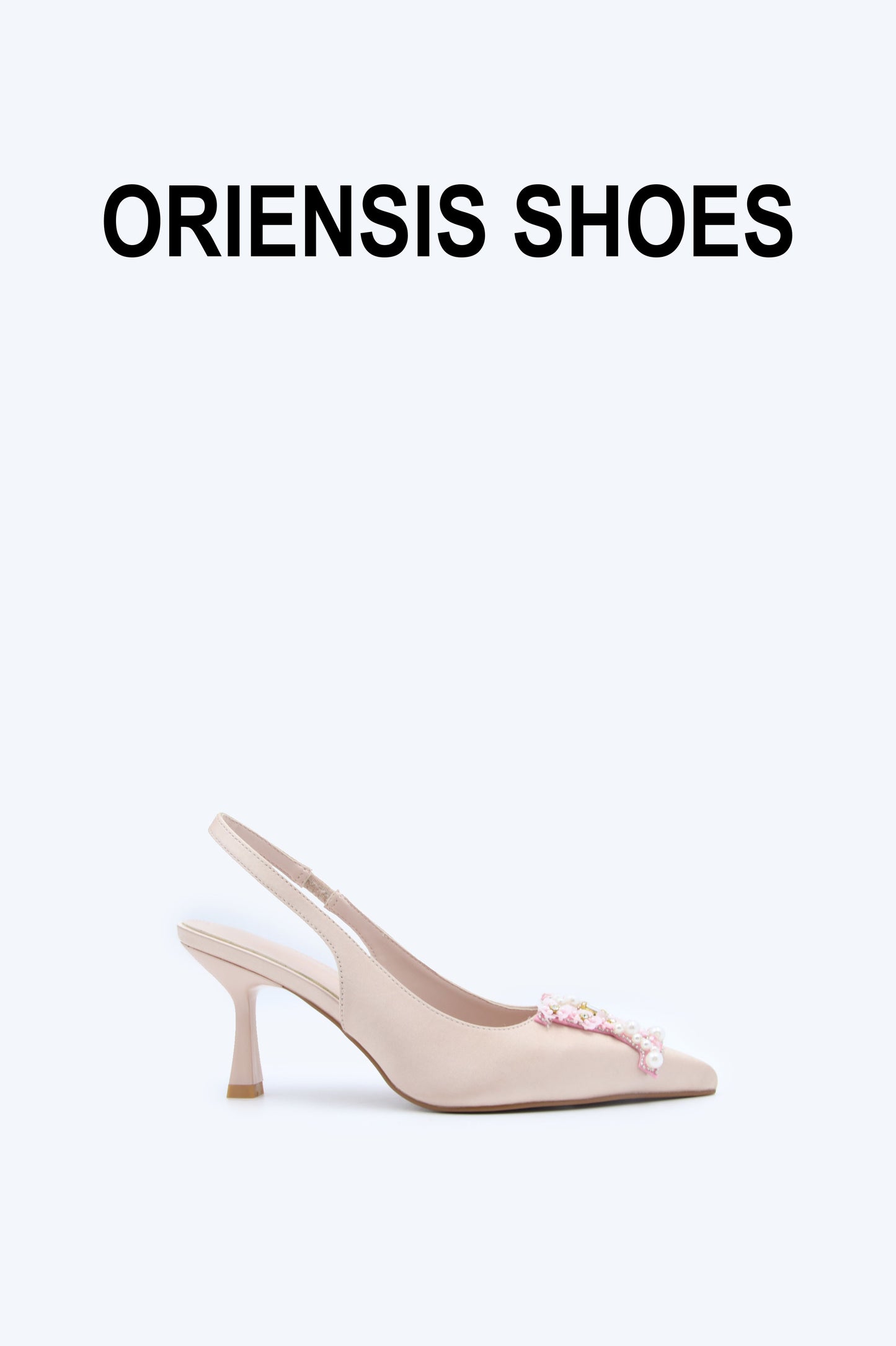 Pink Flora LV Heel