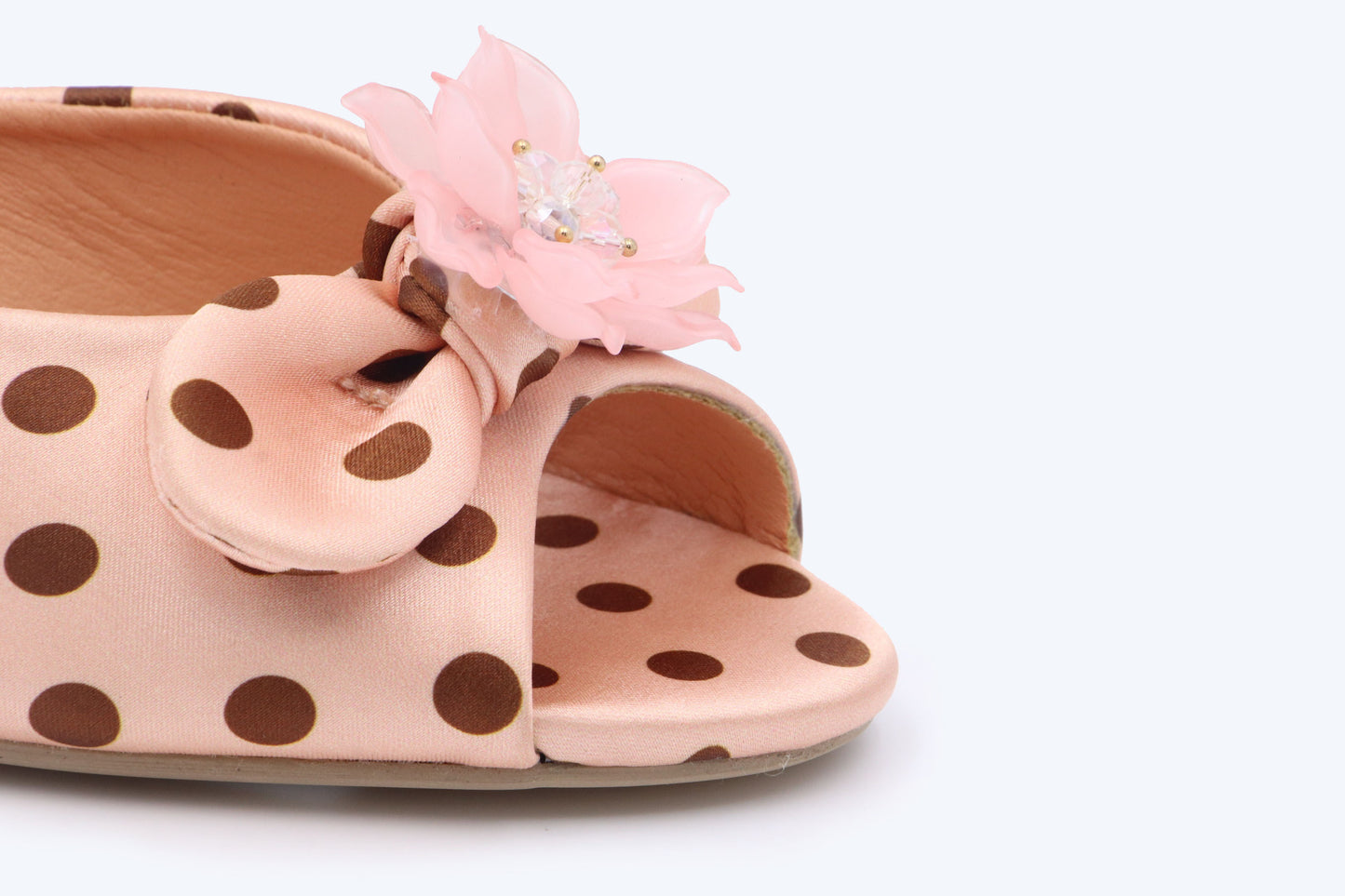 Nude Buckle Strap Sandal