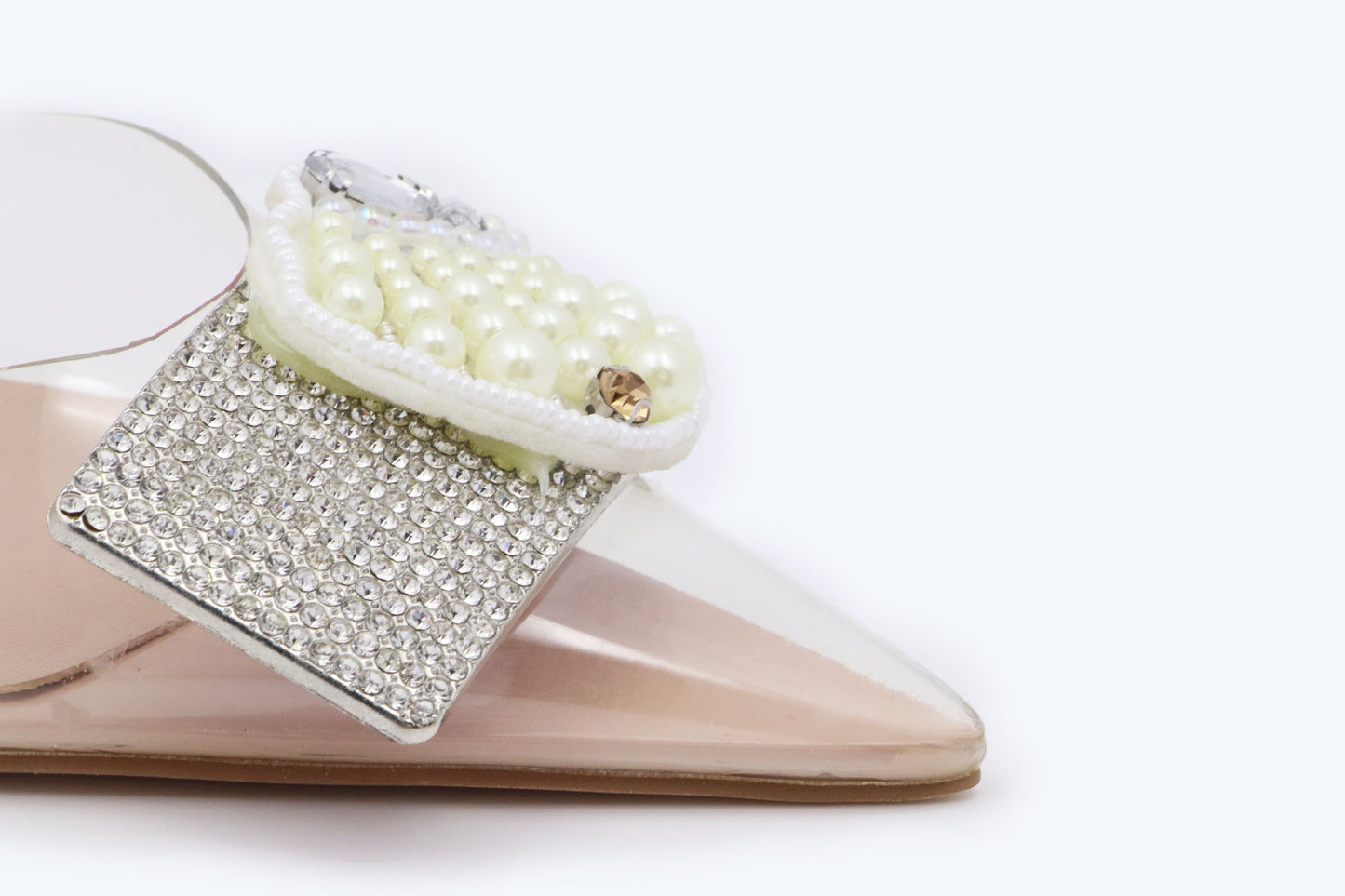 Nude Chic Diamond Heel