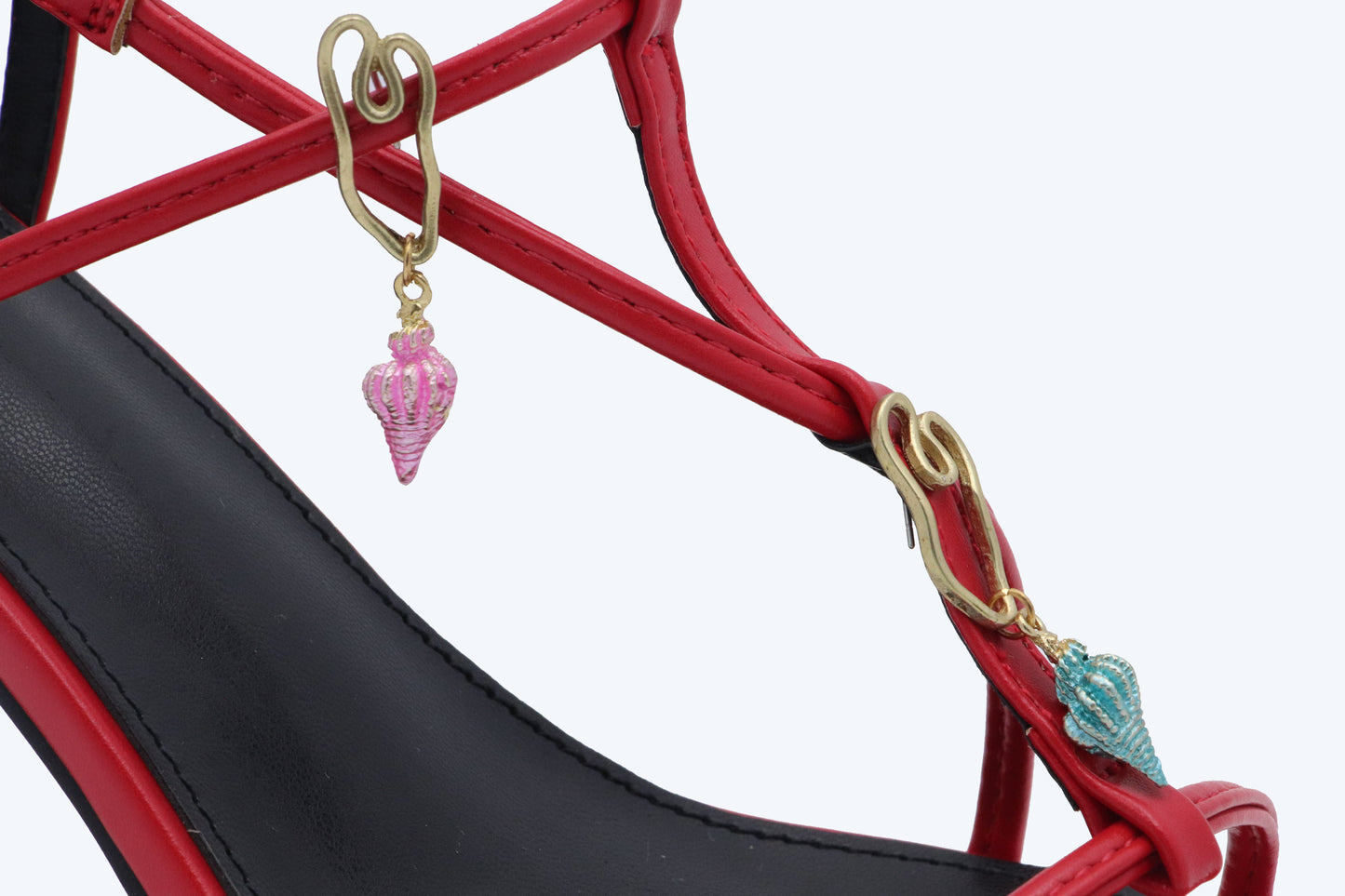 Red Seaside Charm Heel