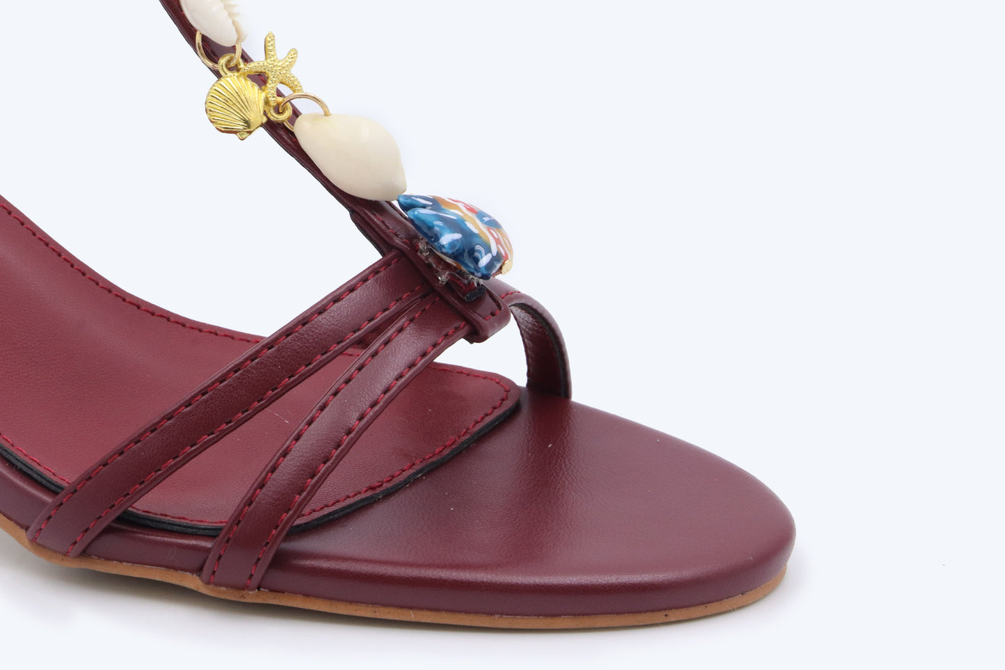 WineRed Seaside Charm Heel