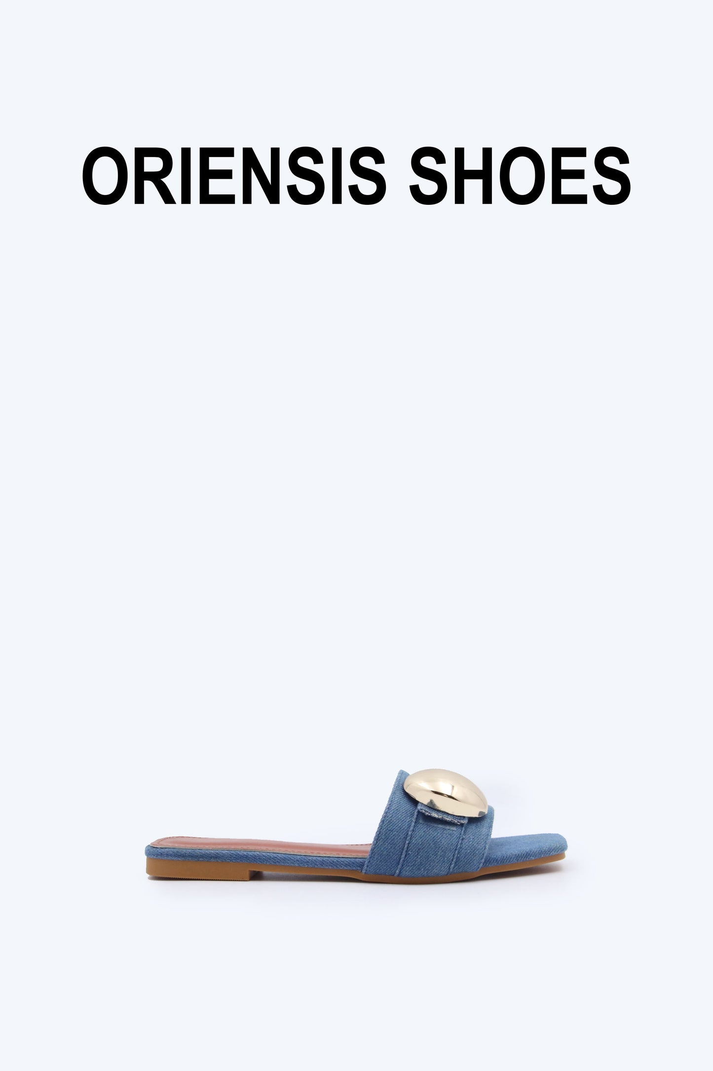 Dark Blue Jean Flat
