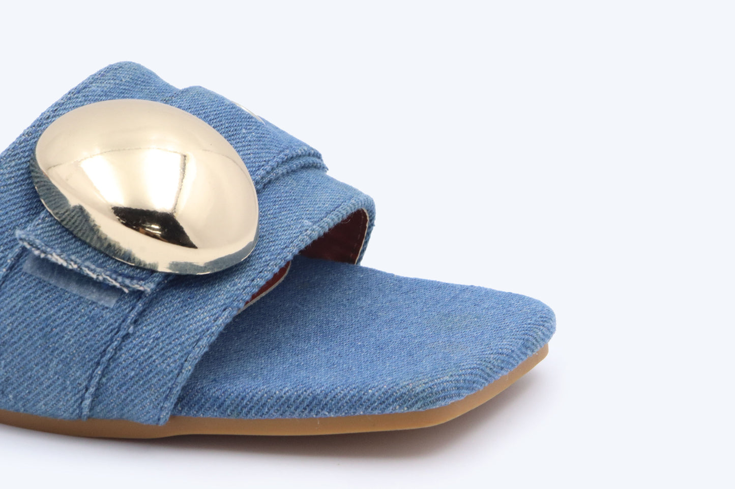 Dark Blue Jean Flat