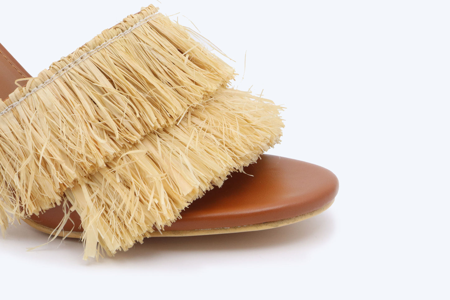 Brown Tassel Allure Sandal