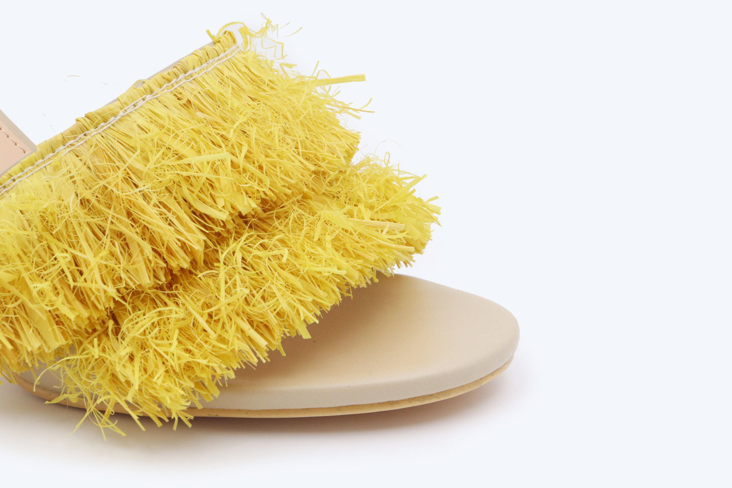 Yellow Tassel Allure Sandal