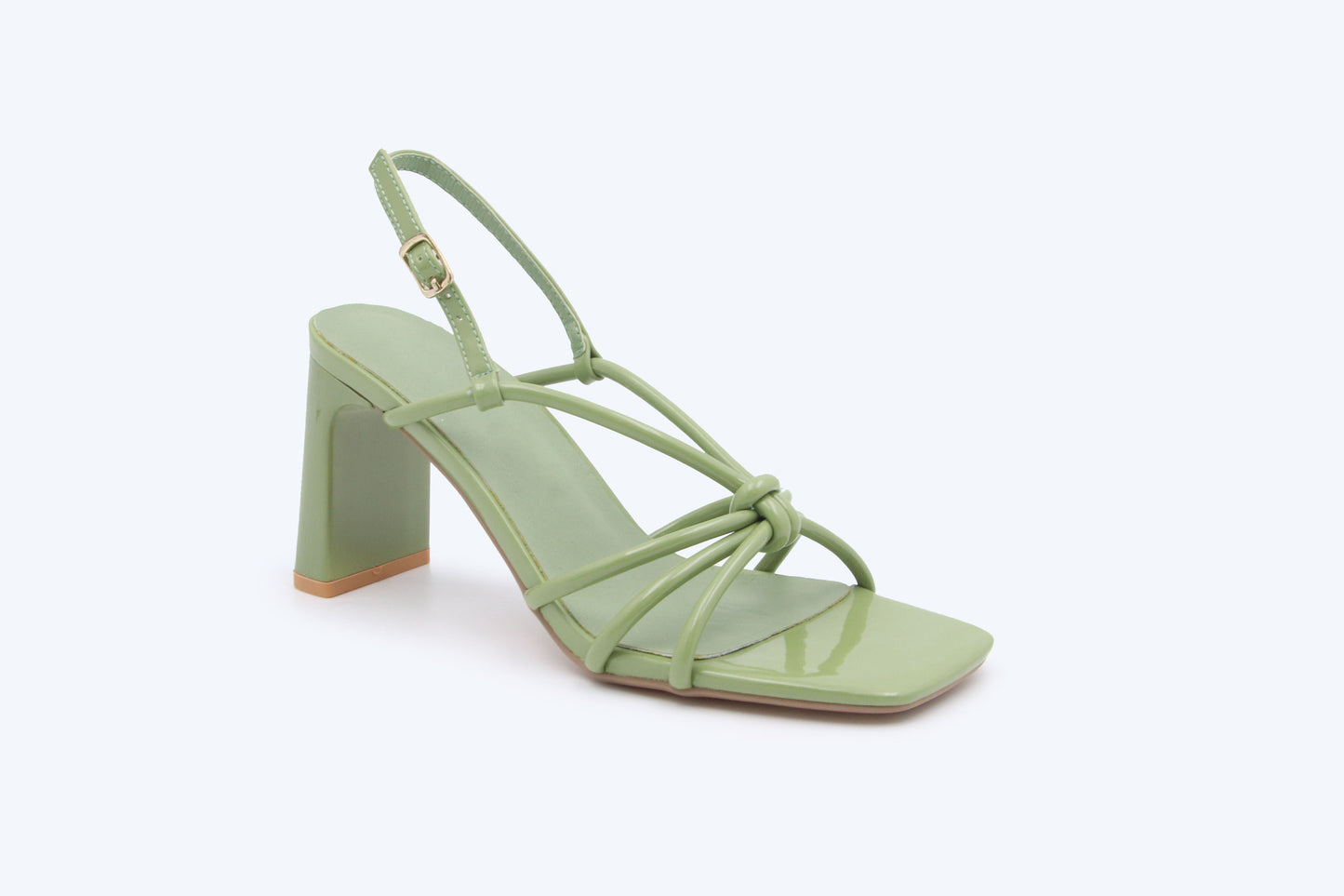 Green Glitter Gleam Heel
