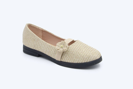 Gold Tweed Twinkle Shoes