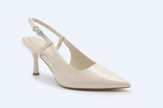 Cream Casual Heels