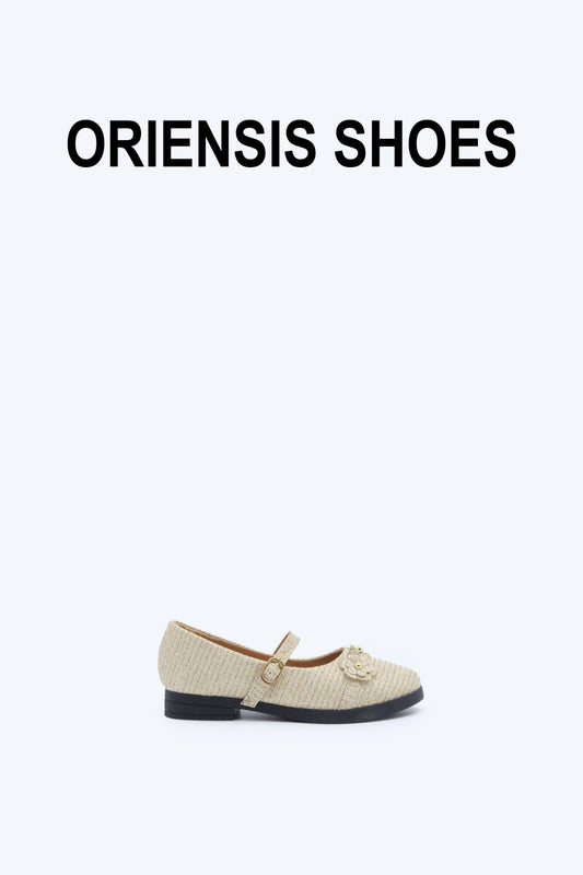 Gold Tweed Twinkle Shoes