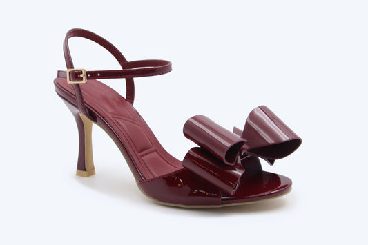 Maroon Luminary Strap Heels