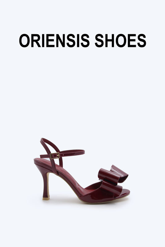 Maroon Luminary Strap Heels