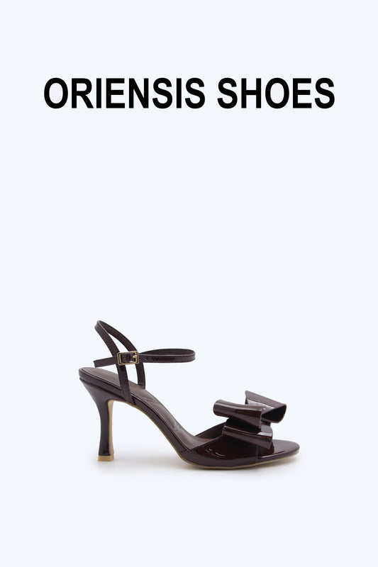 Coffe Luminary Strap Heels