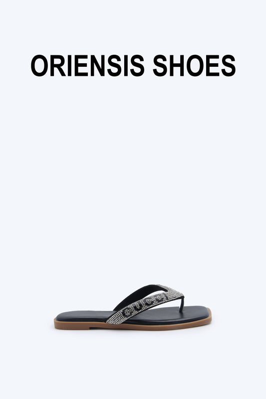 Black Gucci Thone Flat