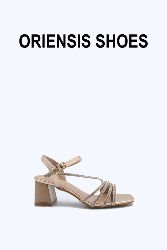 Champagne color Stella Shine Heels