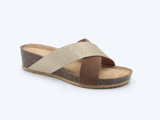 Brown Glimmer Cross Flat