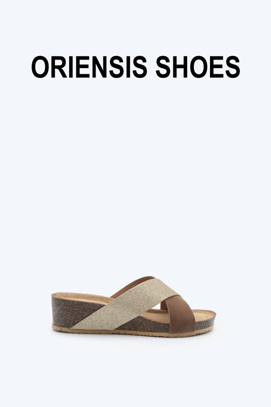 Brown Glimmer Cross Flat