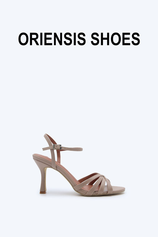 Beige Wild Stiletto Heels