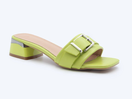 Green Chic Wedgelet Sandals