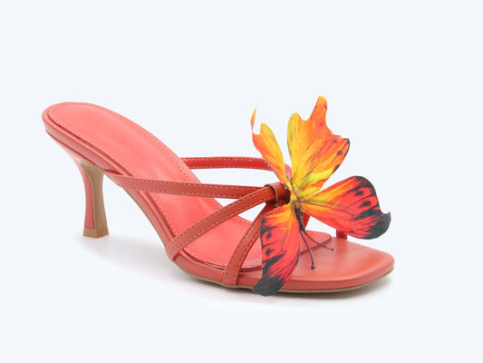 Red Butterfly Sandals