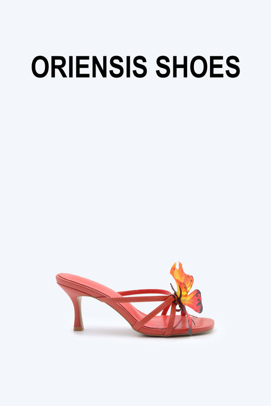 Red Butterfly Sandals