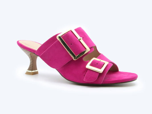 Pink Buckle Glitz Sandal