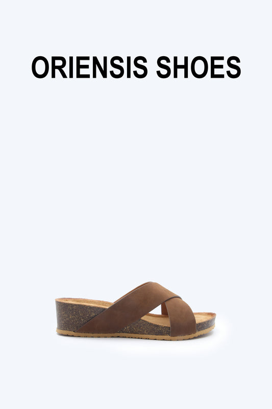 Brown Earth Stride Flat