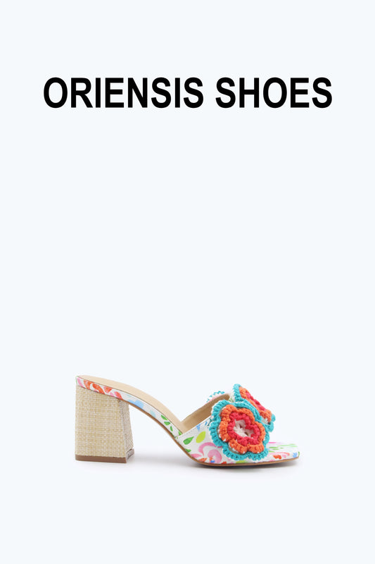 Blue Fiber Flora Sandal