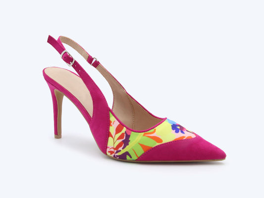 Pink Petal Heel