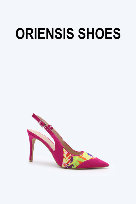 Pink Petal Heel