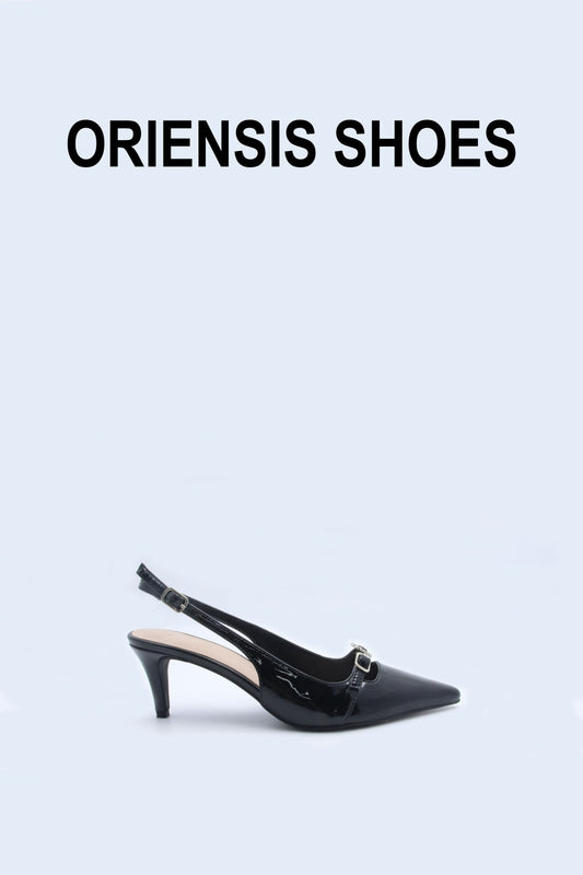 Black Glam Stiletto Heels