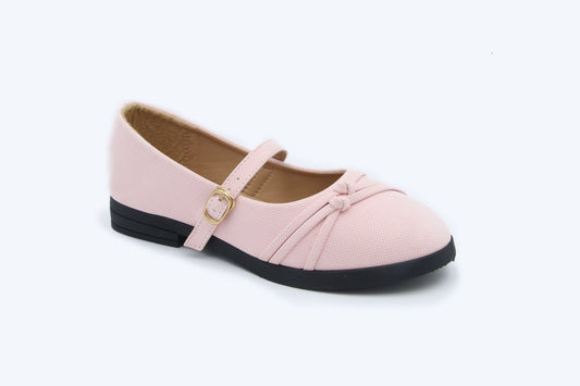 Pink Blush Bow Shoes