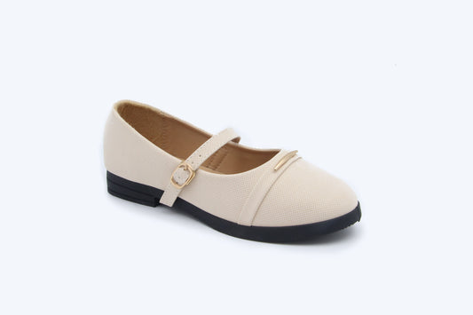 Cream Elegant Pinkie Shoes
