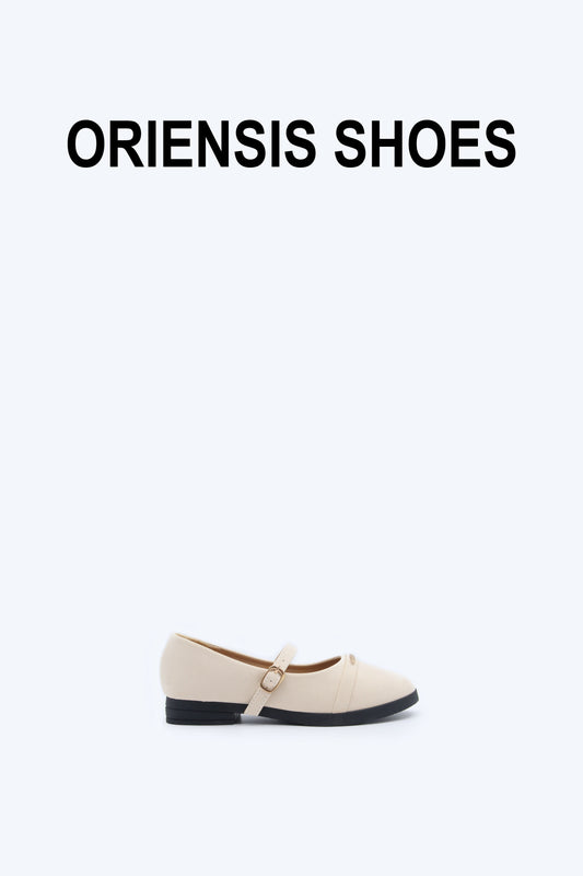 Cream Elegant Pinkie Shoes