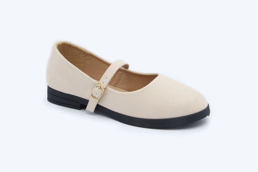 Cream Gleam Shoes