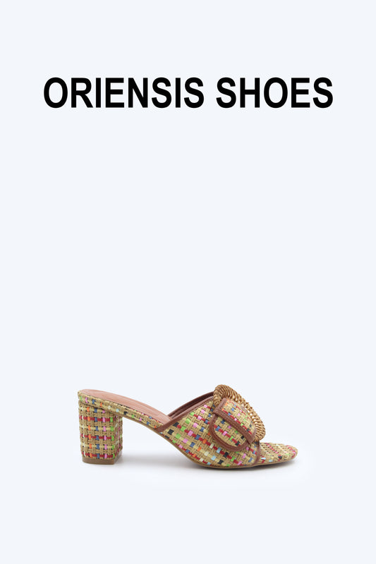 Rainbow Gilt Weave Sandal