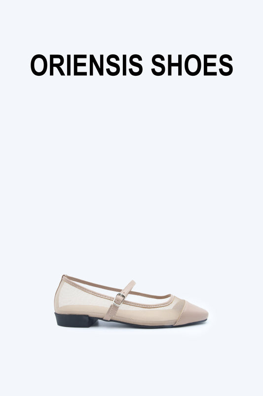 Nude Sheer Glide Heel